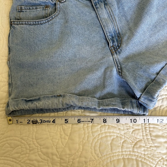 Forever 21 Blue Jean Shorts - Picture 4 of 6